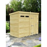 Diy Sheds 8 X 4 Security Pent Shed